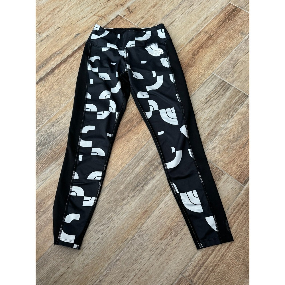 The‎ North Face Pull-on Leggings Black & White Size S